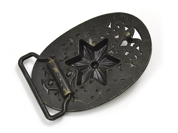 Western Star Gold Belt Buckle
