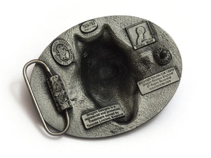 Wolf Head Belt Buckle