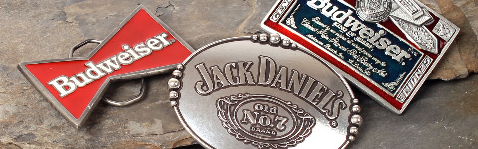 Beer and beverages belt buckles