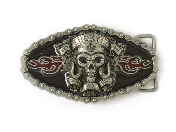 Lucky 13 - Born to Lose Belt Buckle