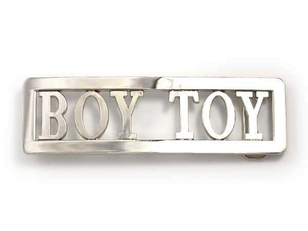 Madonna Boy Toy Chrome Belt Buckle