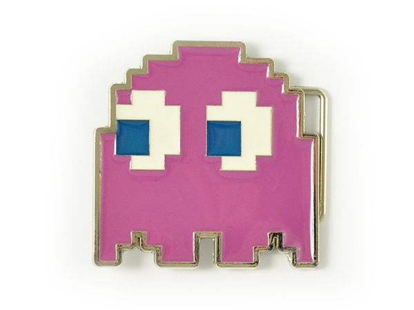 Pac Man Ghost (Pinky) Belt Buckle