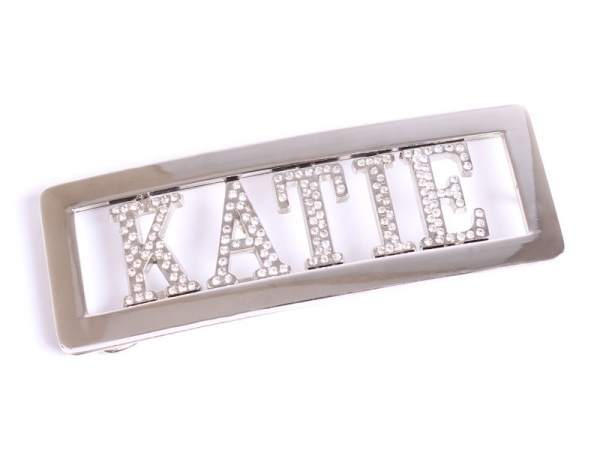 Personalised (Diamontes) Belt Buckle