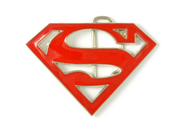 Superman (Red) Belt Buckle