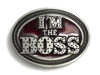 I’M THE BOSS  Belt Buckle