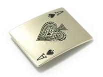 Ace of Spades Belt Buckle