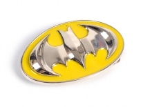 Batman Yellow & Chrome Shield Belt Buckle