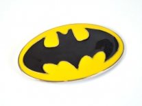 Batman Yellow & Black Shield Belt Buckle