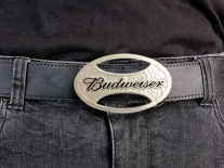 Budweiser Oval Belt Buckle