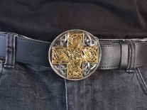 Celtic Cross Belt Buckle