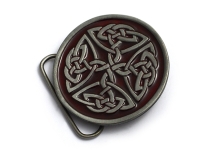 Celtic Interweave Shield Belt Buckle