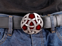 Celtic (Red) Belt Buckle
