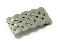 Celtic Weave Rectangle Belt Buckle