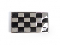 Checkered Flag Belt Buckle