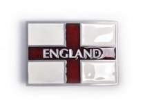 England Text Flag Belt Buckle