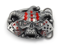 Jester Skull Belt Buckle