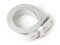Genuine 38mm Snap-On Leather Belt - Made for Interchangeable Belt Buckles - No Buckle Belt Buckle
