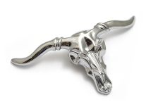 Longhorn Steer Skull Belt Buckle