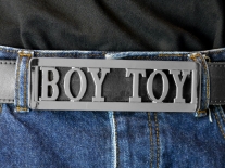 Madonna Boy Toy Chrome Belt Buckle