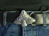 Mushroom Belt Buckle