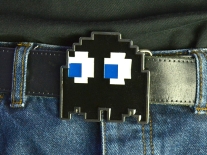 Pac Man Ghost (Spunky) Belt Buckle