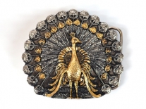 Peacock Belt Buckle