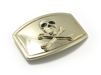 Pirate Skull & Crossbones Belt Buckle