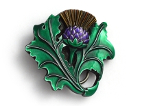 Scottish Thistle Belt Buckle