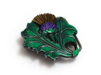 Scottish Thistle Belt Buckle