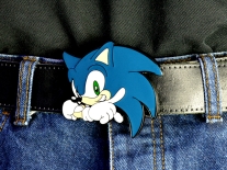 Sonic The Hedgehog Belt Buckle