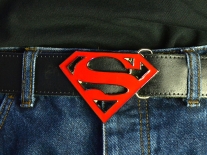 Superman (Red) Belt Buckle