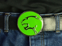 Thunder Cats - Green and Silver Belt Buckle Belt Buckle