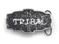 Tribal Tattoo Belt Buckle