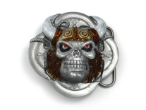 Viking Skull Belt Buckle