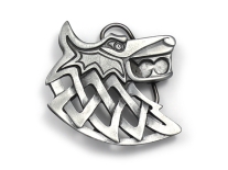 Viking Wolf Belt Buckle